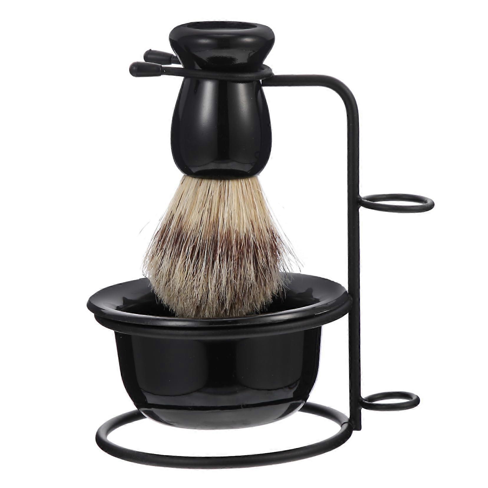 Quality Beard Care Set with Shaving Bowl and Professional Beard Brush for Men, for Shaving and Storage, Removable and Easy to Clean
