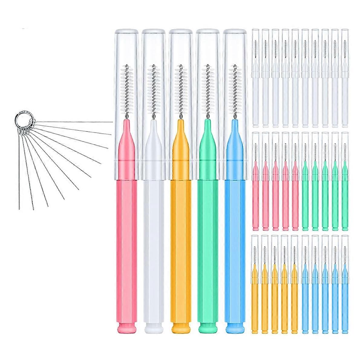 Shower Head Cleaner Picks,Multiple Shower Head Cleaning Brush 40pcs