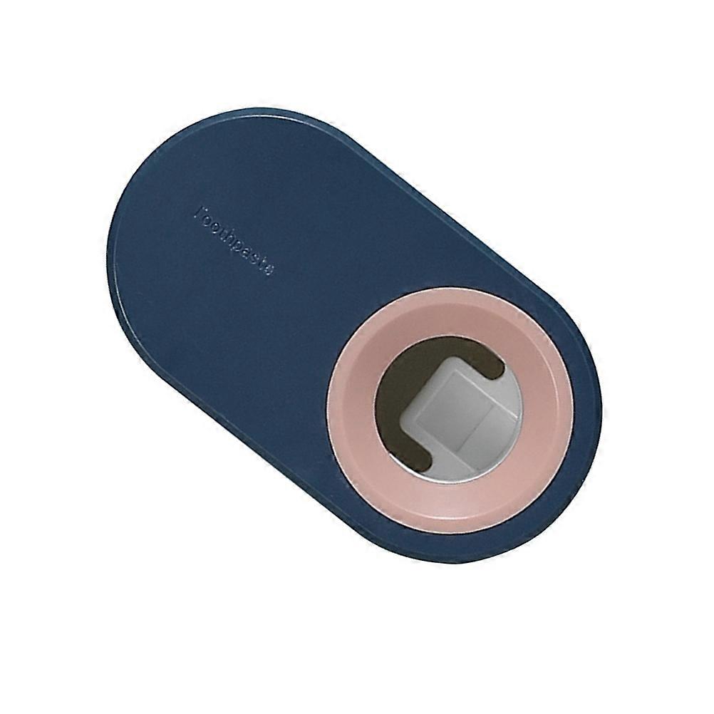 Toothpaste Squeezer Wall-Mounted Bathroom Use Dark Blue 1Pcs
