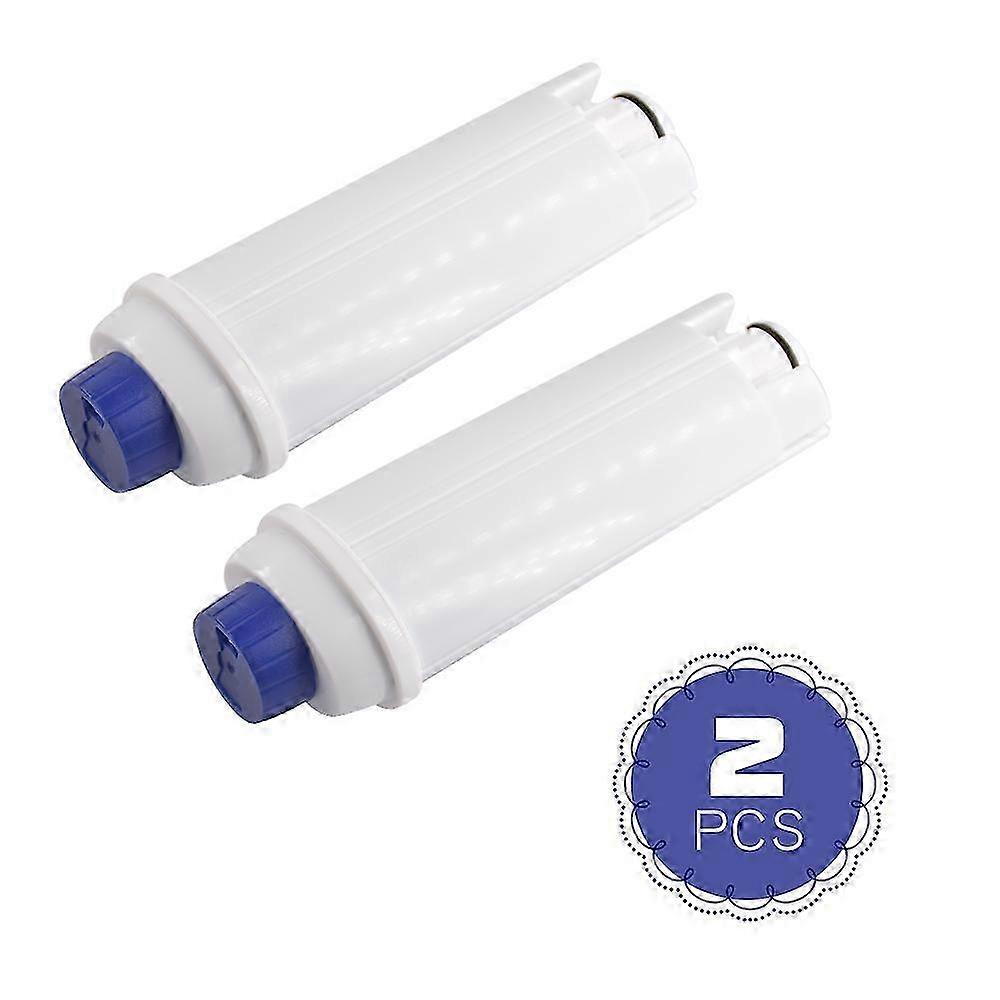 2 PCS Replacement Water Filter Cartridges Compatible with Delonghi DLS C002 Automatic Coffee Machine Activated Carbon Softener