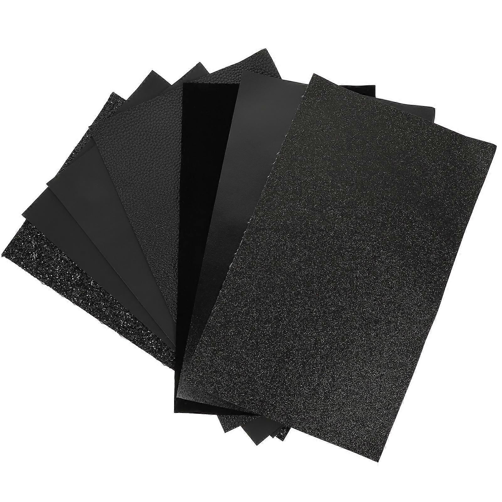 Texture Sheet Home Crafts Making Material Machine Sewing Diy Crafts Rectangular 8.3inchesX12inches 7Pcs