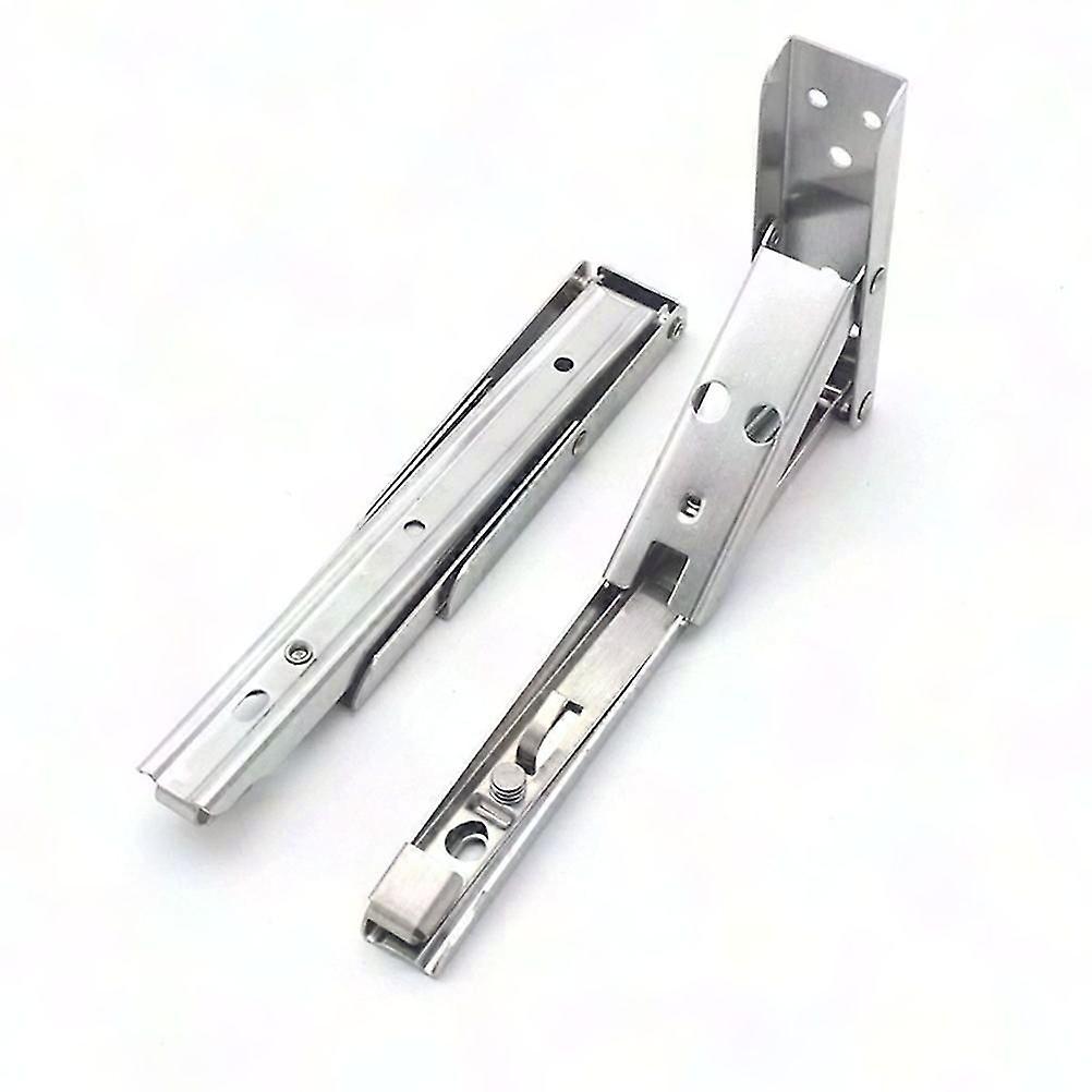 2 قطعة مثبتة على الحائط الفولاذ المقاوم للصدأ مثلث الجرف بين قوسين