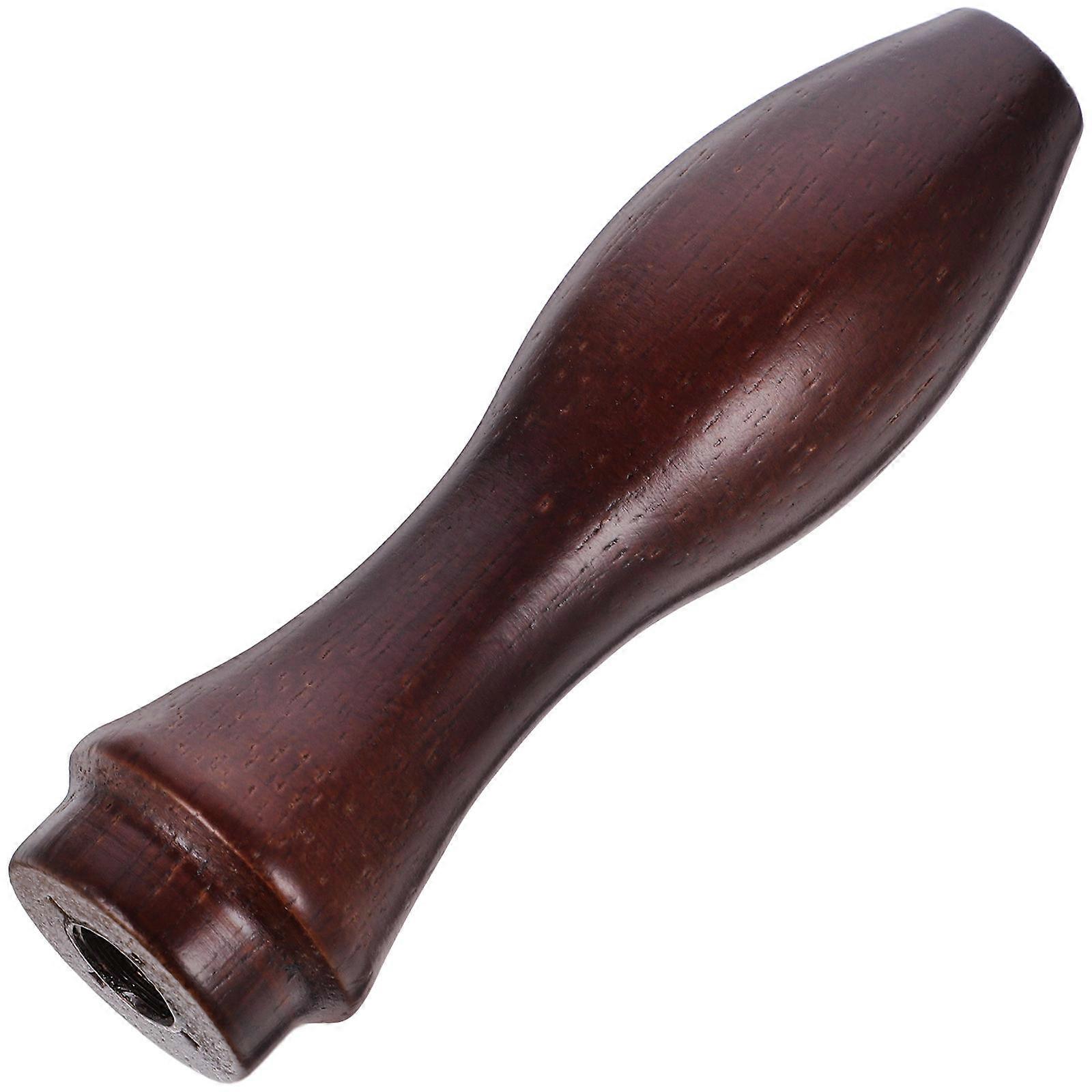 Vintage Ceiling Light Base Holder Wooden Material Home Decoration 3.9×1.2×1.2in Brown Light Fixture 1Pack