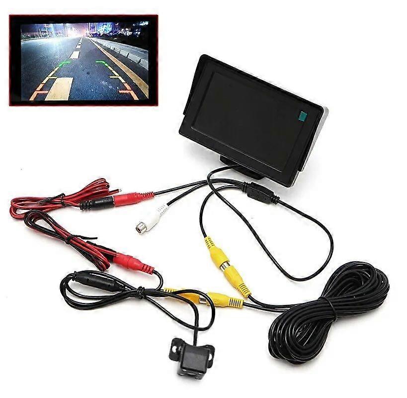 5-inch AHD high-definition monitor, rear-view side-view blind spot high-definition assistance