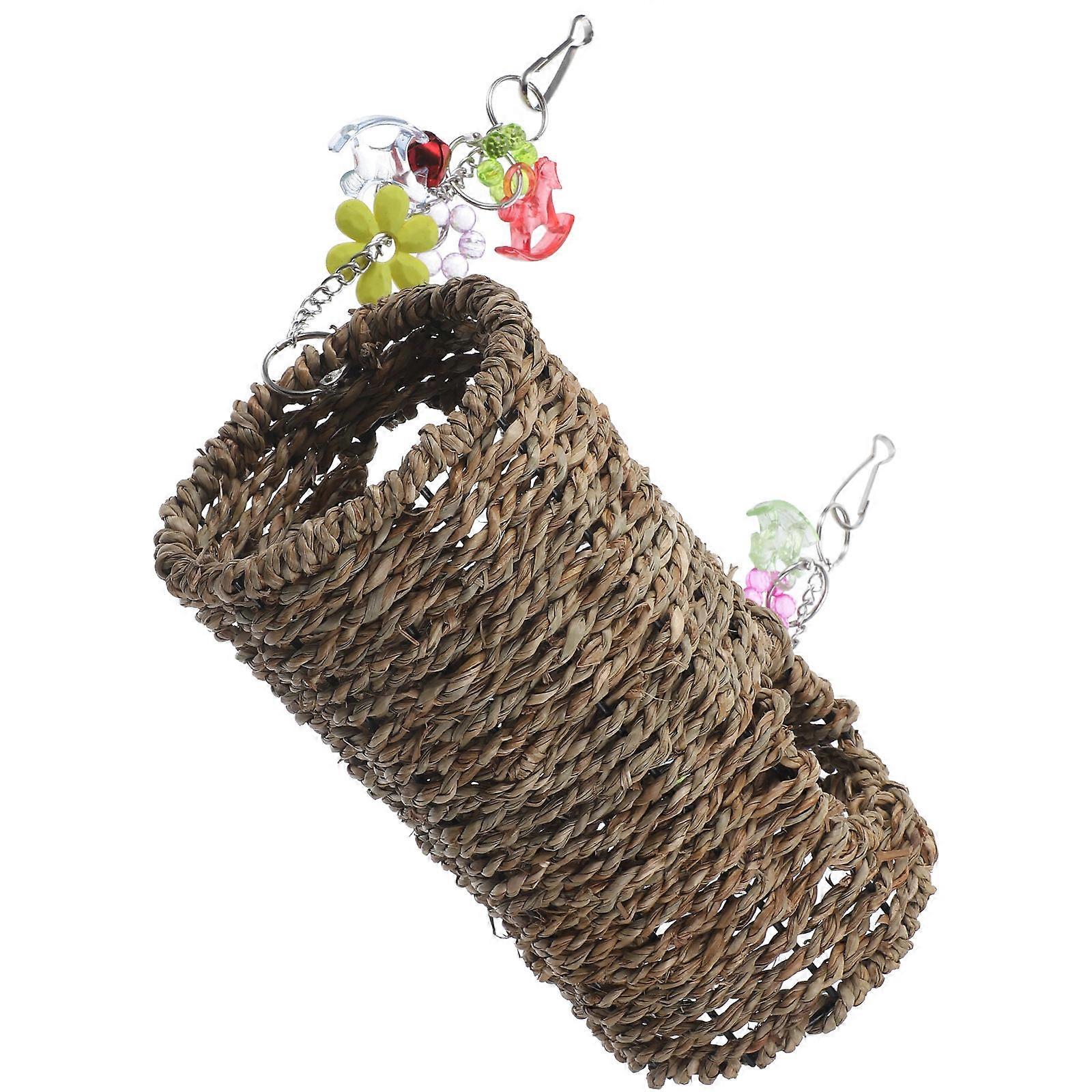 Durable Wear Resistant Bird Swing for Caged Parrots – Safe & Stylish Home Decoration for Parakeets