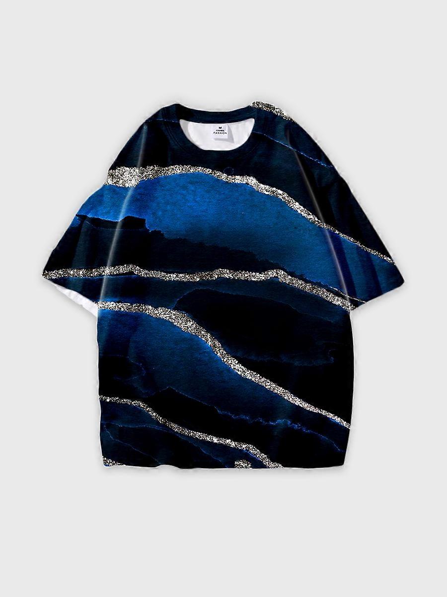 T-shirt round neck Pattern loose short sleeve JW2249