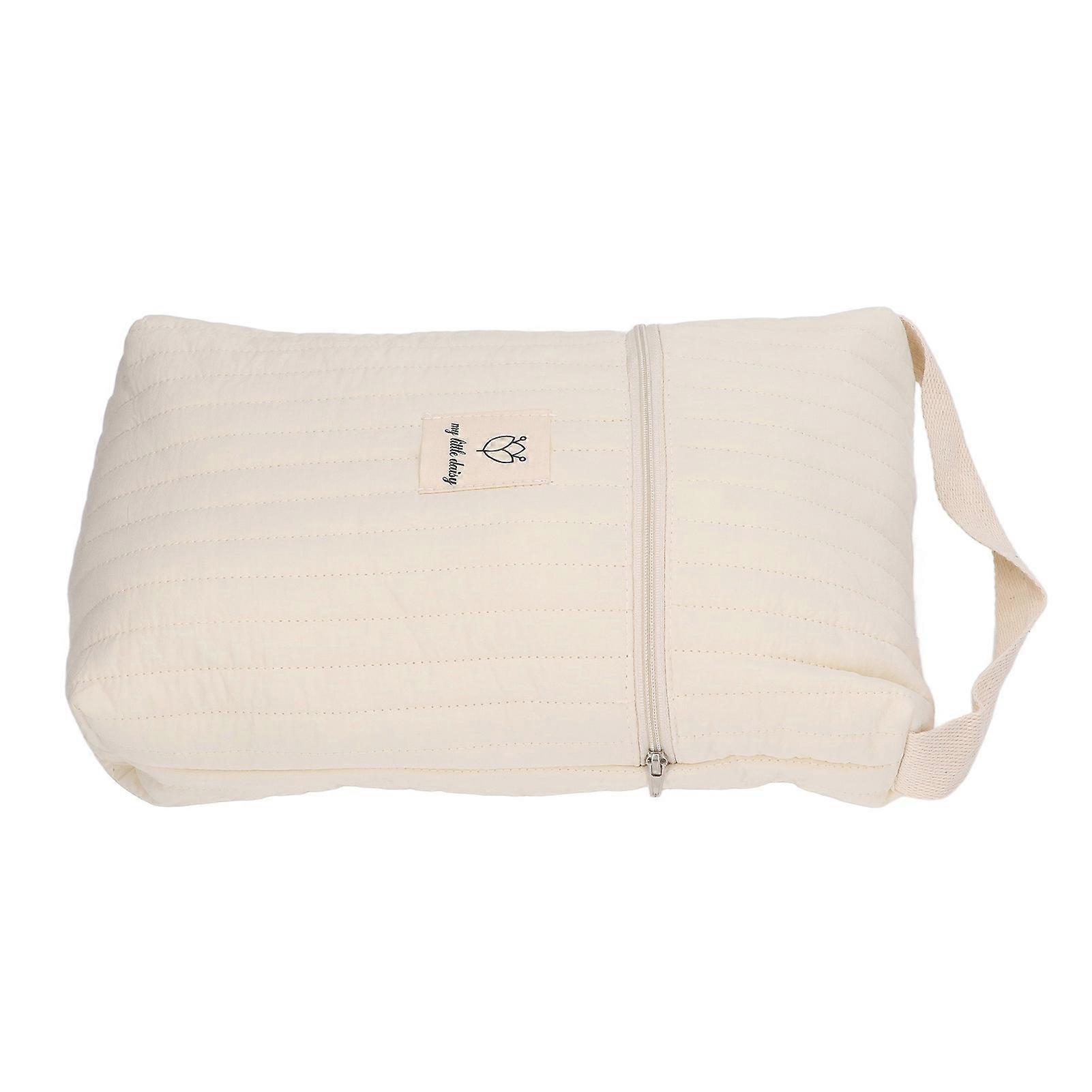 Diaper Bag Organizing Pouch Exquisite Portable Handheld Large Capacity Cotton Diaper Storage Bag Pouch