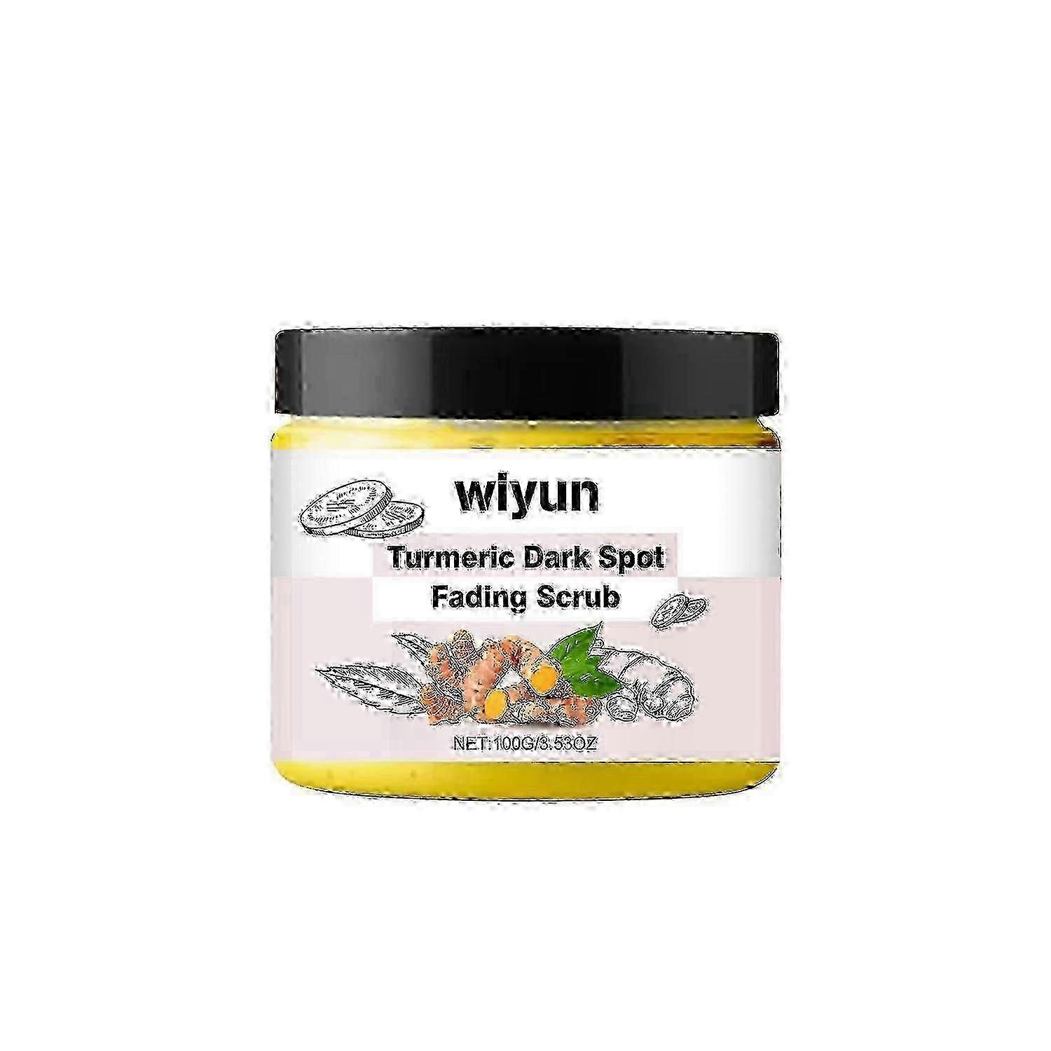Wiyun Turmeric Scrub For Deep Body Cleansing Gentle Exfoliating Moisturizing Moisturizing Skin Clean