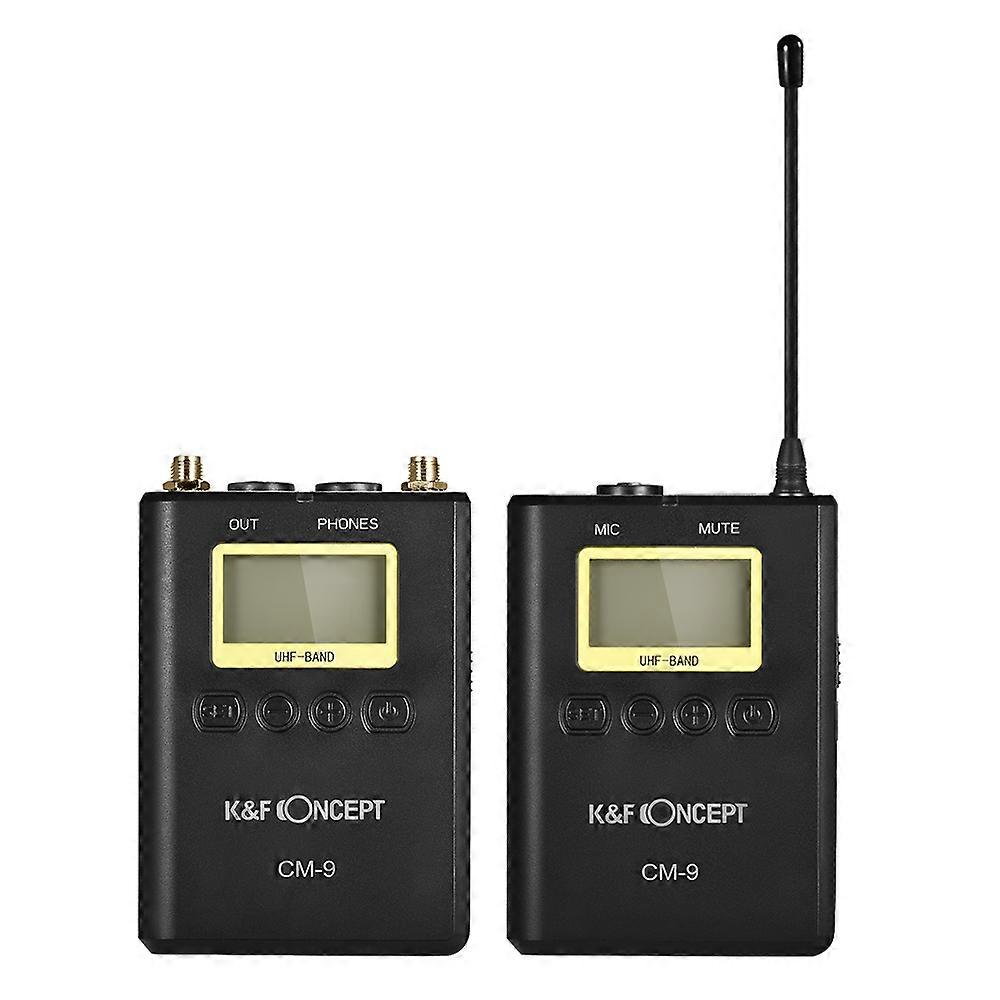 K&F CONCEPT Professional Wireless Lavalier Lapel Mic System