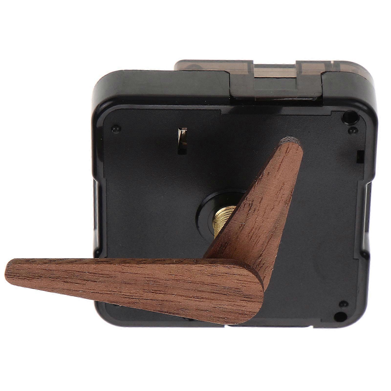 Replacement Mechanism Kit Clock Hands Replacement Simple Style Square Shape Wood Pointer 1Set