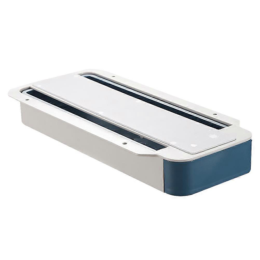 Table Storage Organizer Under Desk Pen Case Office Workers Rectangular Hidden Design 27.5X12X3.5CM 1Pcs