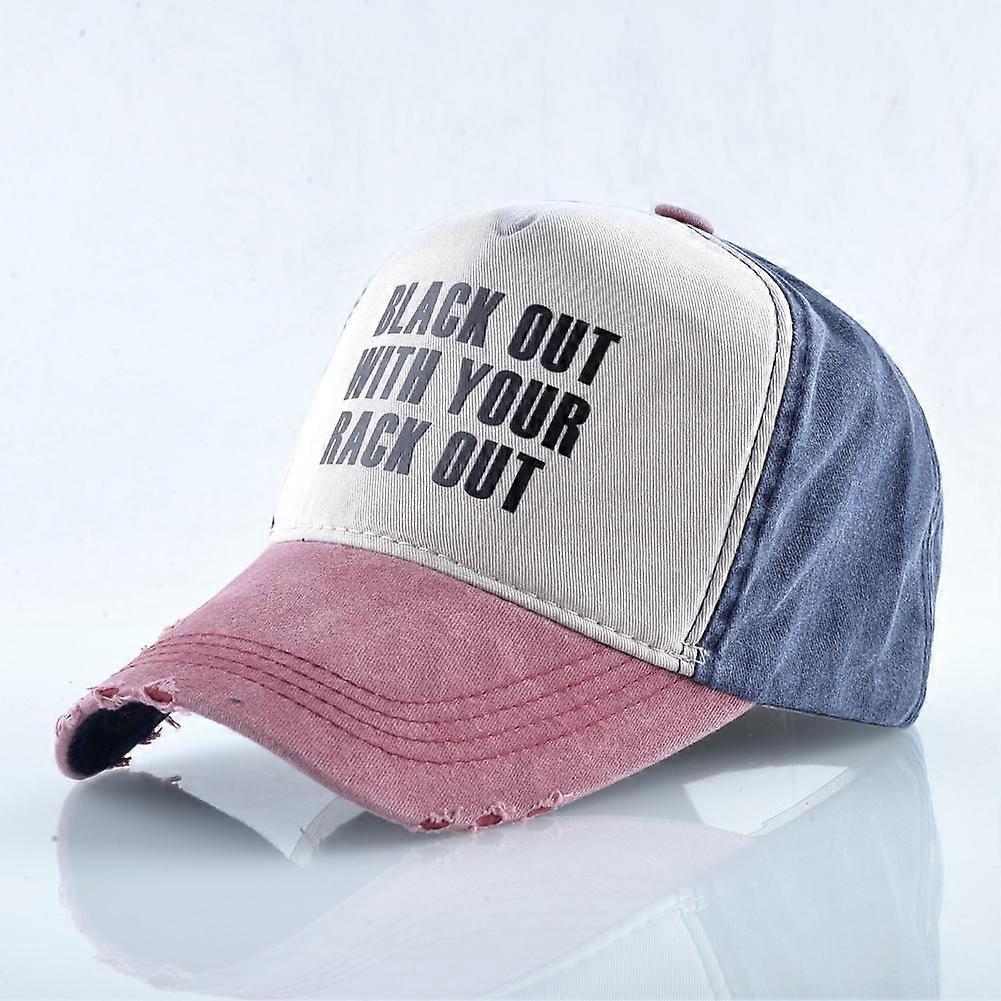 Washed Denim Baseball Cap Men Women Soft Cotton Dad Hats Letter Trucker Bones Snapback Hip Hop Hat
