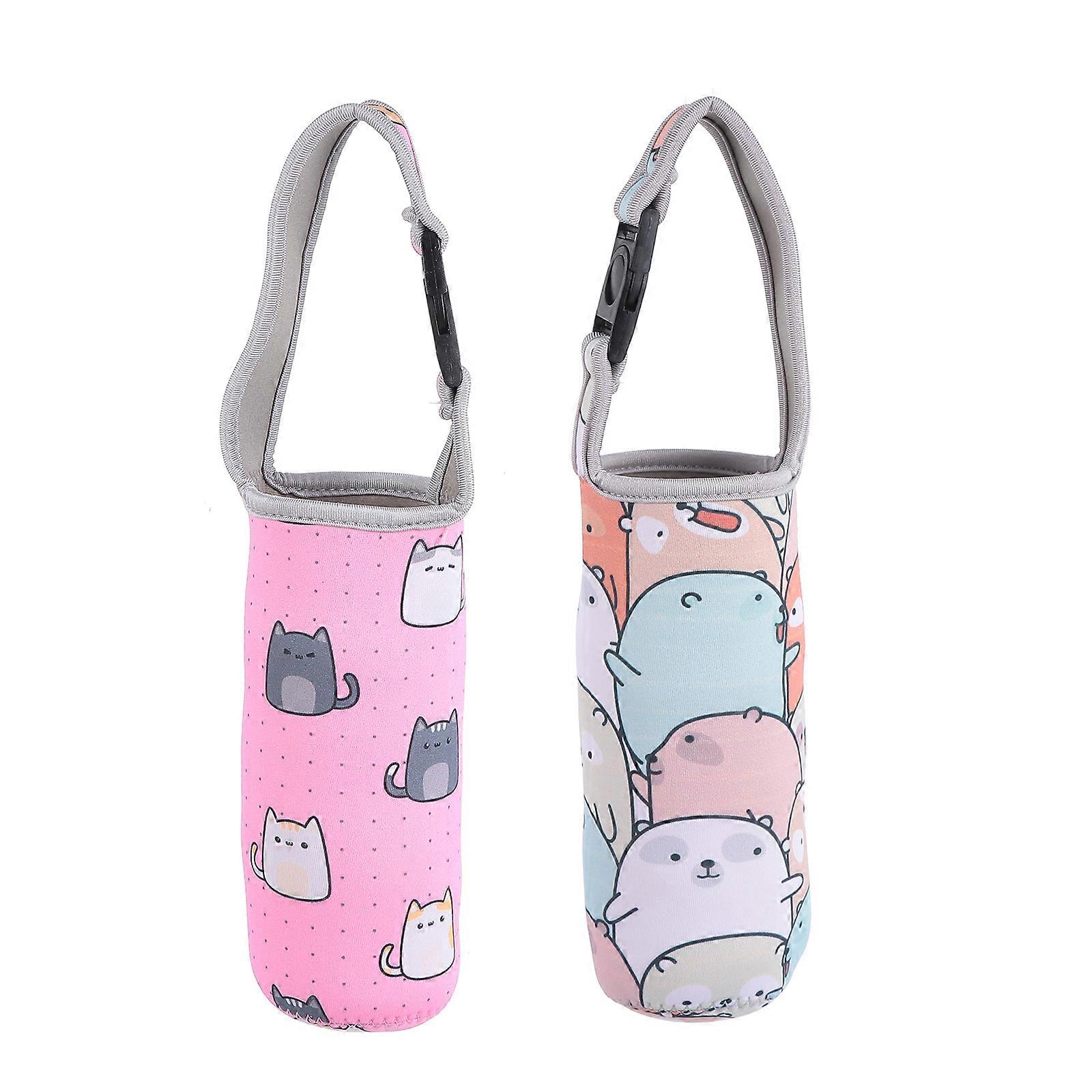 Cute Cup Covers For Hot Drinks 2Pack Rectangular Insulation For Daily Use General Users