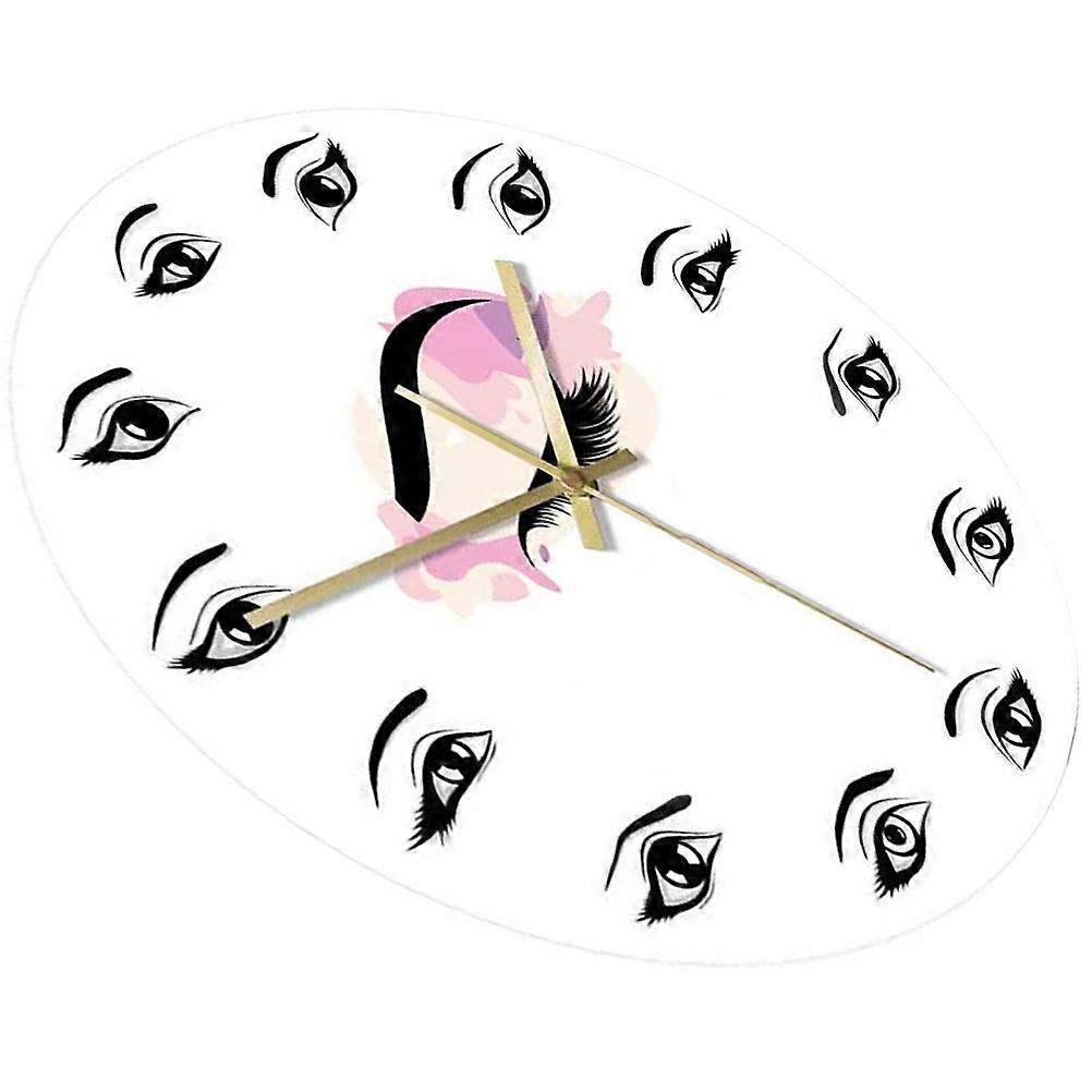 Beauty Salon Wall Clock Decor for Indoor Decorative Use