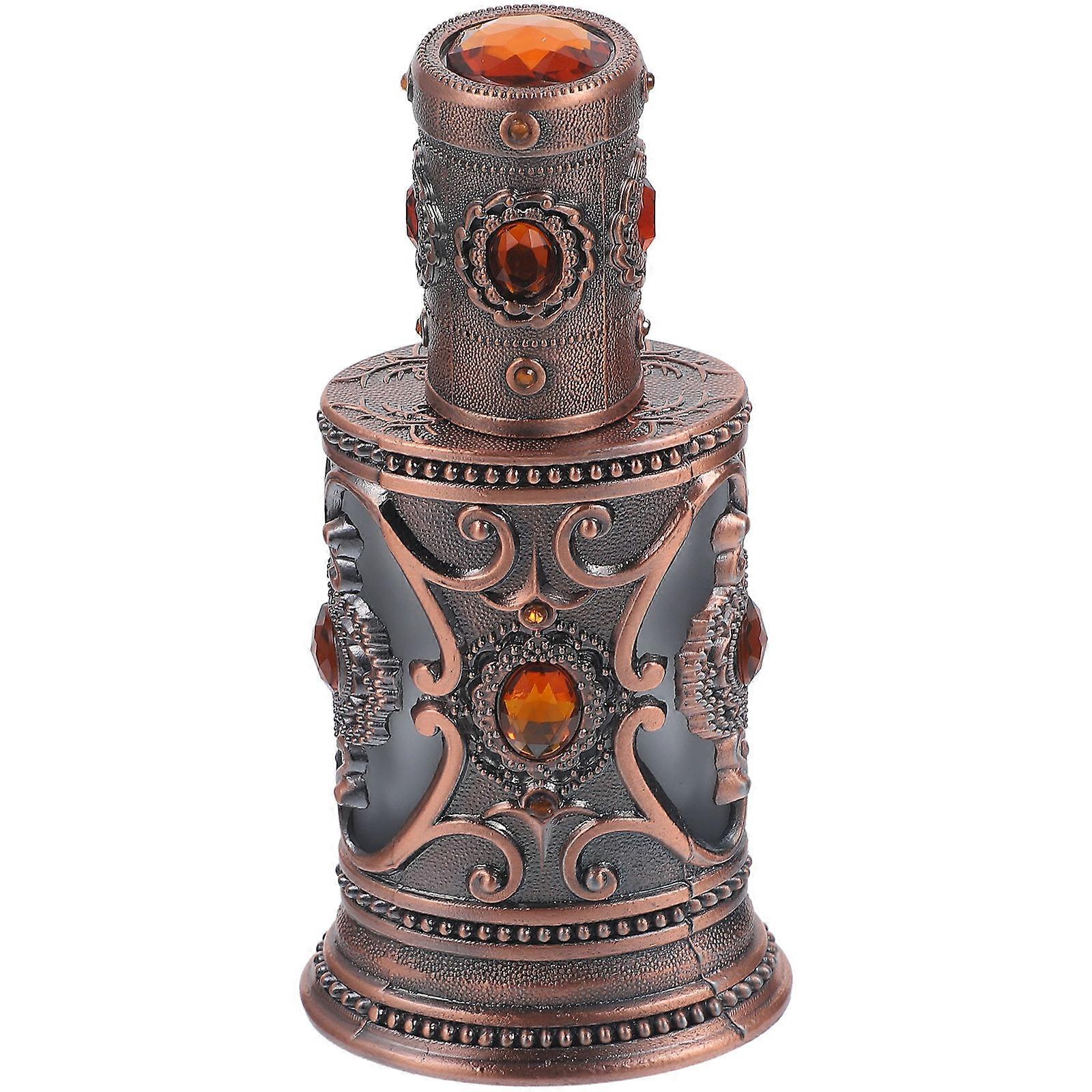 Refillable Perfume Bottle for Essential Oils Storage Made of Glass Multi Color Portable 1.5oz