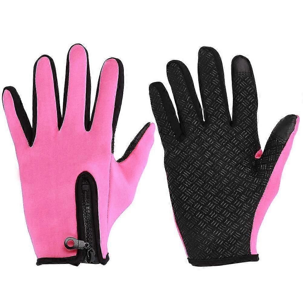 Touchscreen Waterproof Fleece Gloves for Outdoor Sports & Mountaineering - Antislip Accessory Suitable for Men