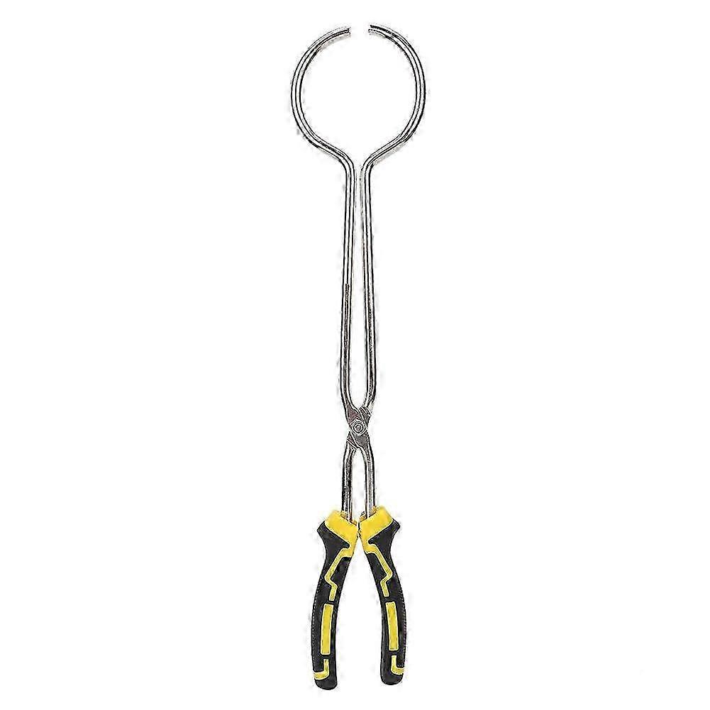 Metal Non-Slip Crucible Gripper Plier for Jewelry Making - Essential Tool for Gold, Silver & Copper Processing Crafts