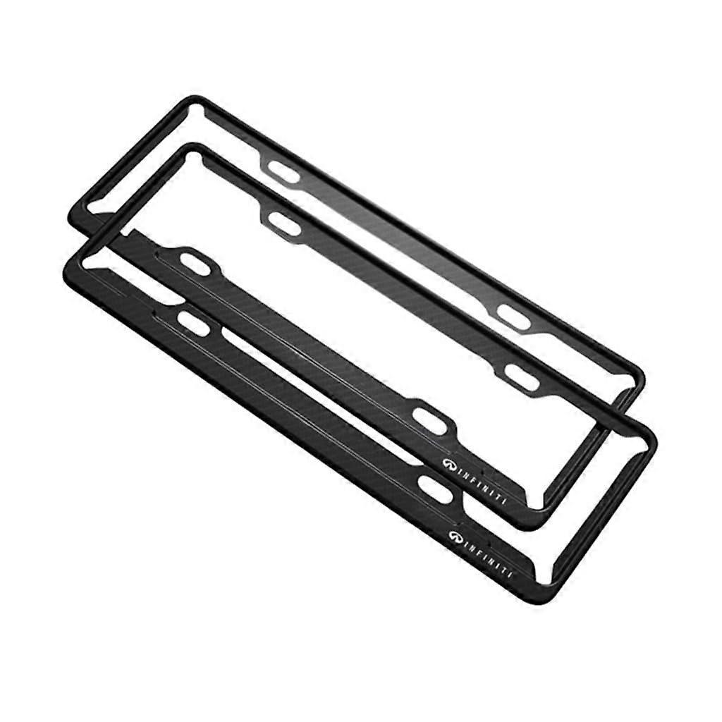 License plate frame for Infiniti JX30 JX35 JX37 JX40 EX25 EX30, robust car accessory, ACarbon FiberBlue 45.5x16.5cm