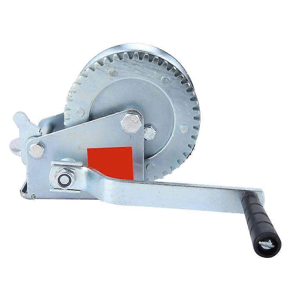 ونش يدوي 1200 رطل للخدمة الشاقة لمقطورة قارب ATV مع حزام نايلون 6 أمتار