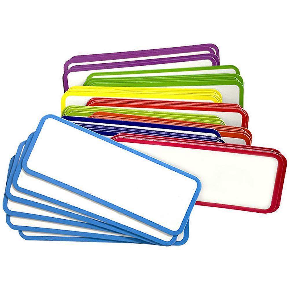 Erasable Label Plate, Magnetic Stickers for Whiteboards, Ideal for Offices and Classrooms