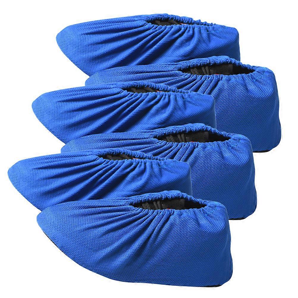 Shoe Guards Colorful 3 Pairs Shoe Covers For Utilization In Office Machine Room Breathable 3Pcs