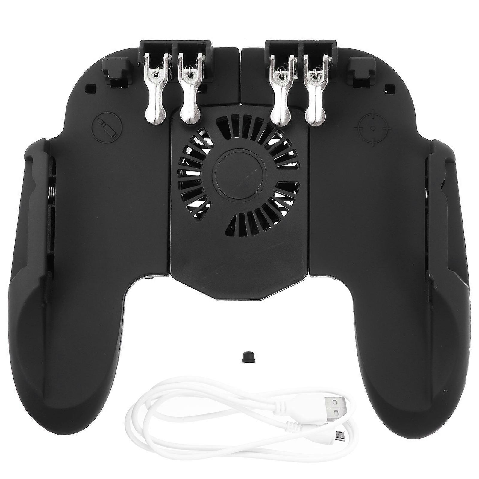 Mobile Phone Holder for Gaming Use with Ergonomic Grip and Anti-Slip Design Black 6 5 inches