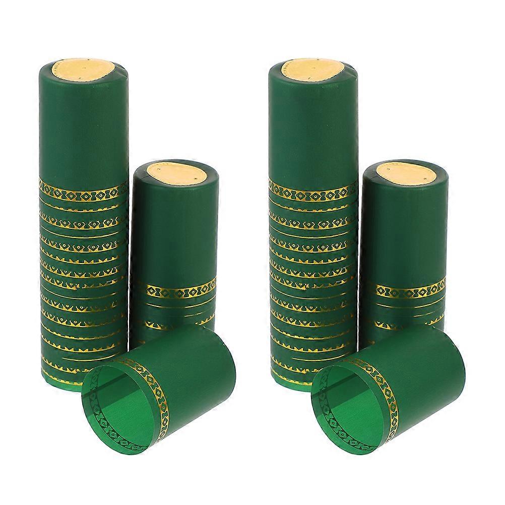Cylindrical Bottle Sealers 50Pcs Made Of PVC For Use Compact Design Preventing Oxygen Entry And Preserving Flavor