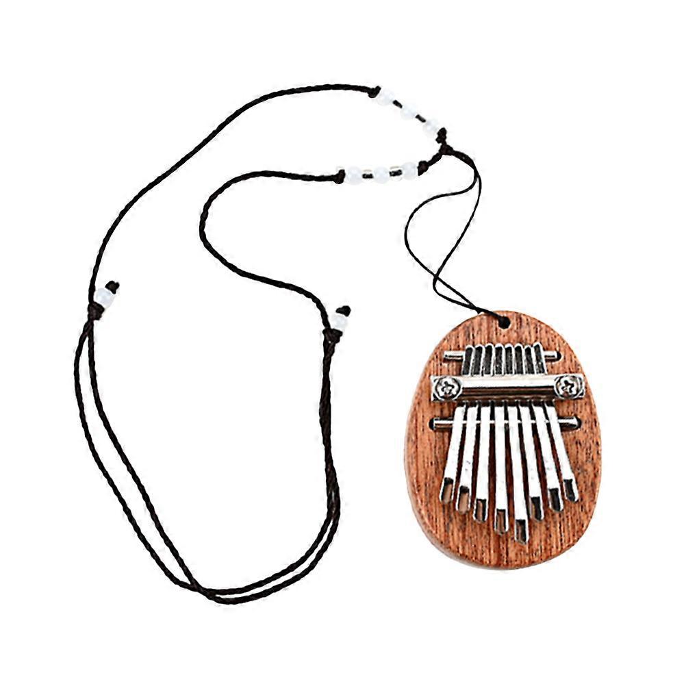 Key Mini Kalimba Thumb Piano with Lanyard – Portable Lightweight Finger Instrument for Beginners, Easy Melody Playing & Home Decor