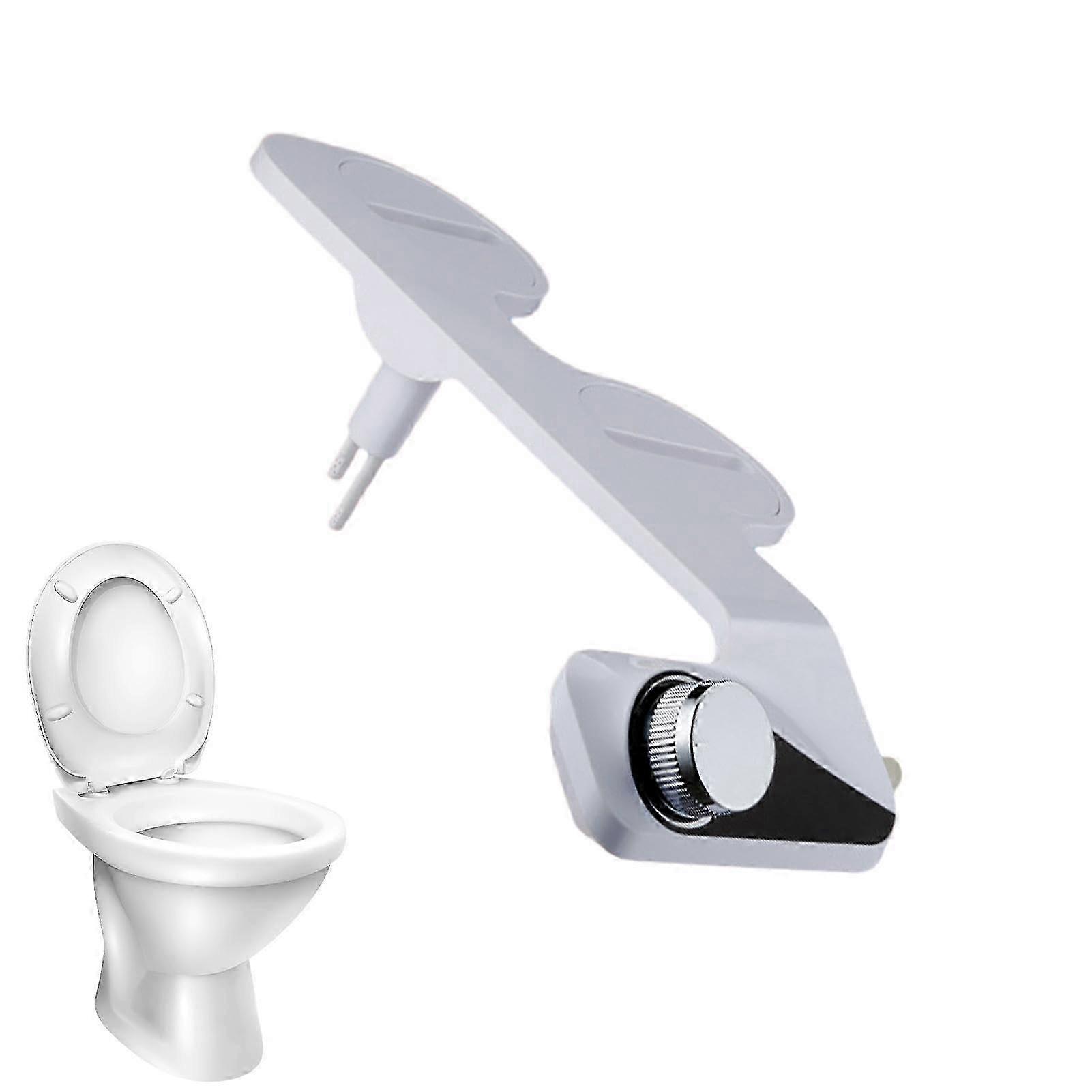 2025 Bidet for toilet seat, bidet attachment with adjustable dual nozzles, sturdy.