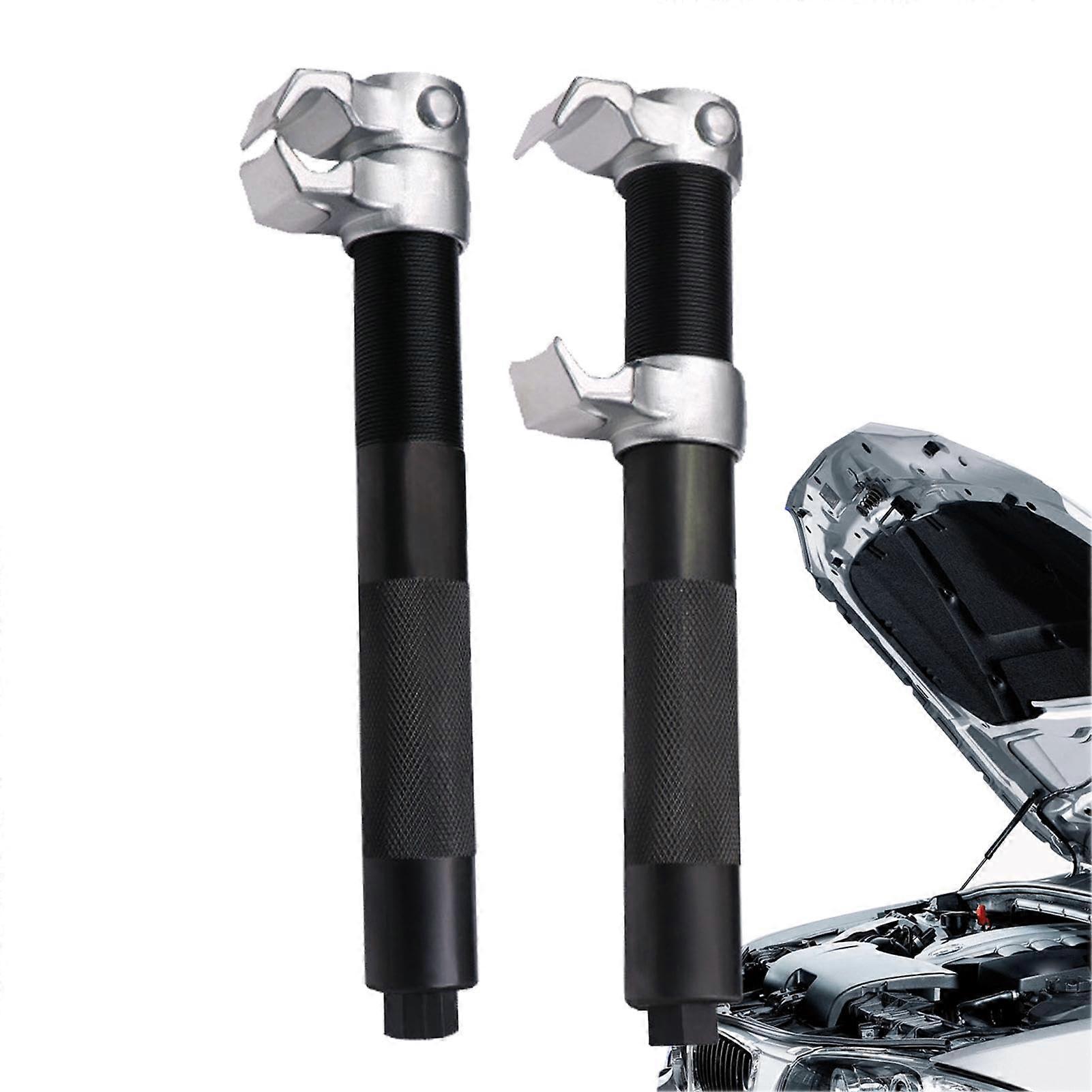 Strut Compressor Tool Set - 2 Ergonomic Claw Spring Compressors for Shock Absorbers and Motorcycle Suspension Repair