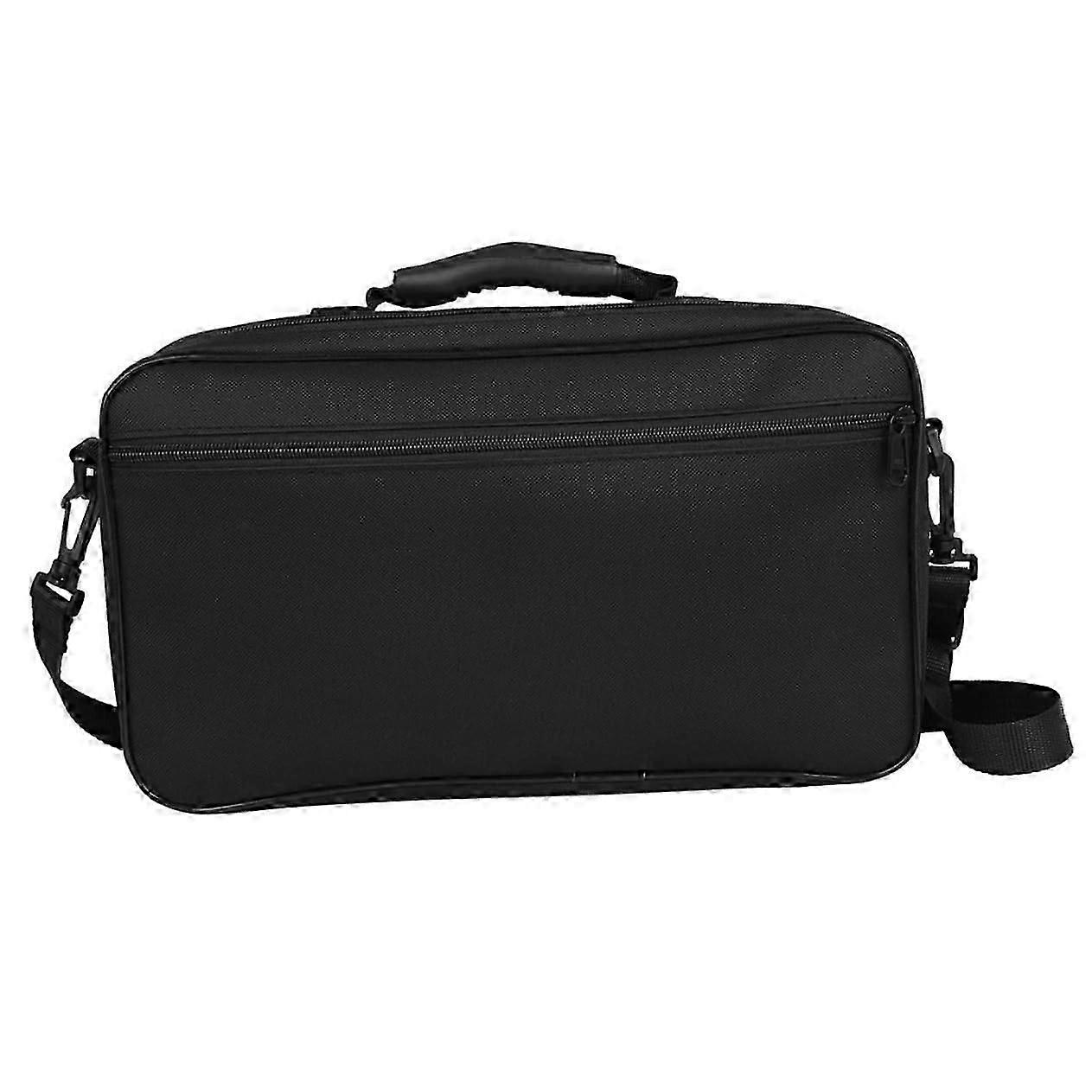 双簧管手提包 防水双簧管盒 由耐用的牛津制成，适合表演和运输 防止刮擦和撞击 优雅的黑色