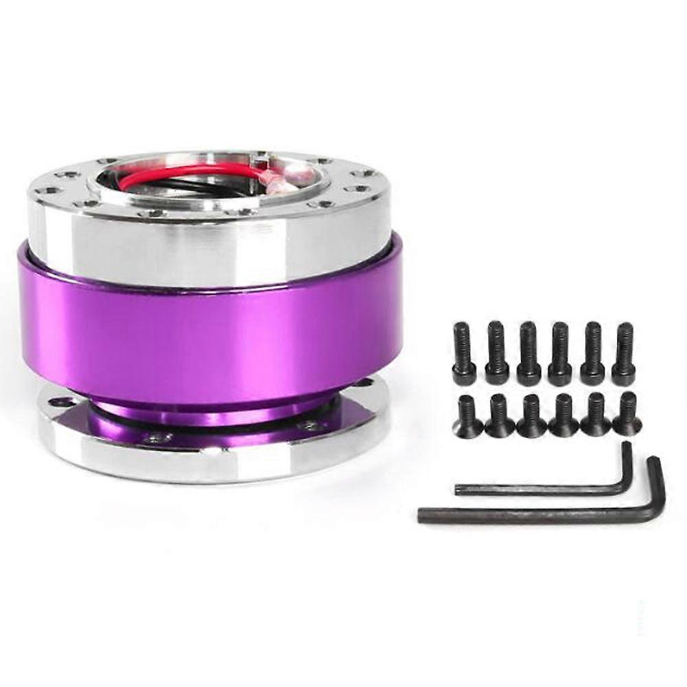 Quick Release Rattnav Adapter Aluminiumlegering Snap Off Boss Kit för Auto Tillbehör