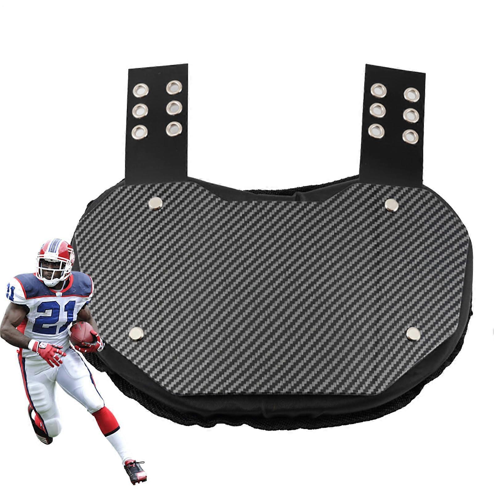 Football Back Plate | Professional Youth Football Back Protector, Imitation Fibre Padding, Lower Back Protection, Durable Accessory