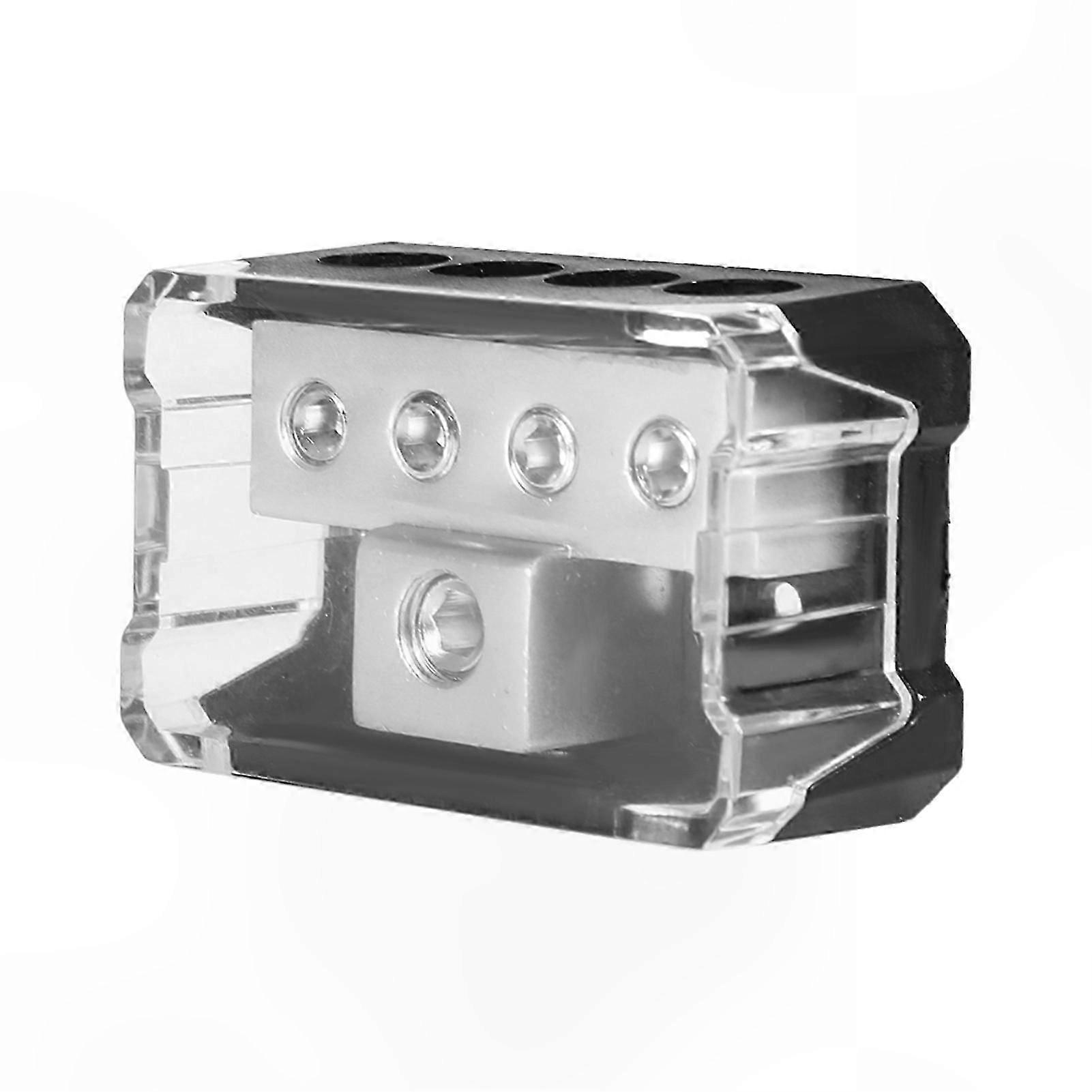 Power Distribution Block 1 In 4 Out Terminal Splitter for Automotive Electrical Systems