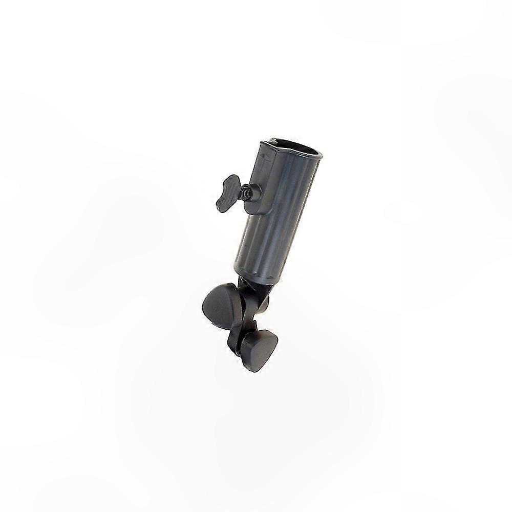 Golf Cart Umbrella Holder Accessory in Black for Quick Setup and Easy Use