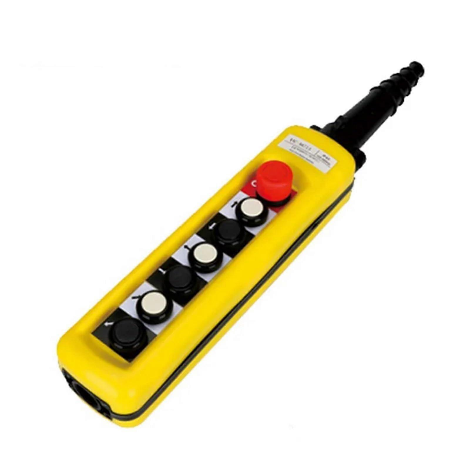 Wireless Crane Remote Control 2/4/6/8 Motorized Pumpkin Lift Button Control Switch with Dual Speed, Crane Remote Control Handle, Waterproof (J) J 1 UK