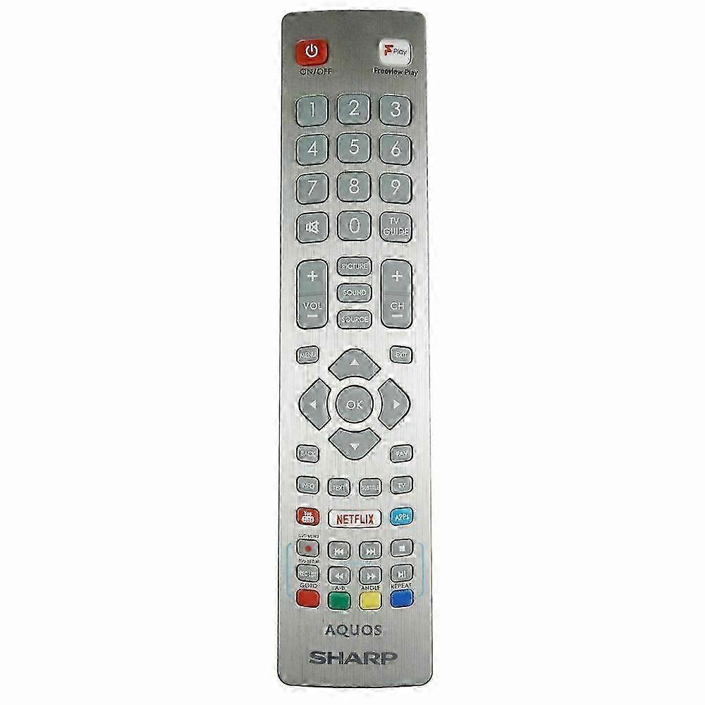 New Original SHW/RMC/0121 remote control Control For Sharp Aquos HD LED TV Freeview Play