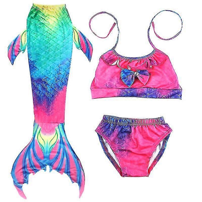 Ensemble de maillot de bain sirène fille