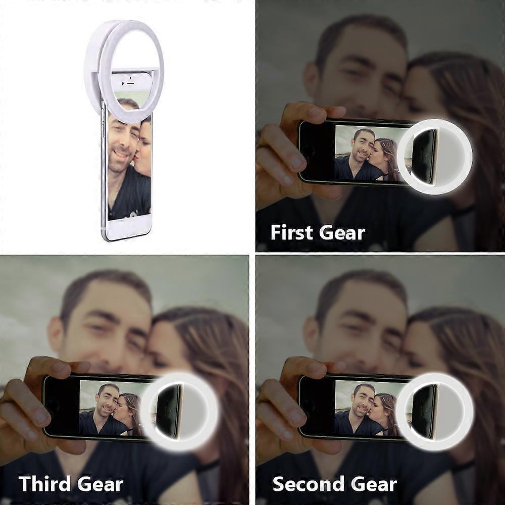 LED Selfie Ring Light Lighting Selfie Enhancing Fill Light Photography Photo Lights Supplementary For Phones