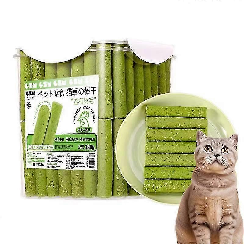 Cat Grass Sticks For Indoor Cats Molar Chew Stick Toy For Indoor Cats Multi-Functional Grass Tooth Grinding Stick For Small Cats