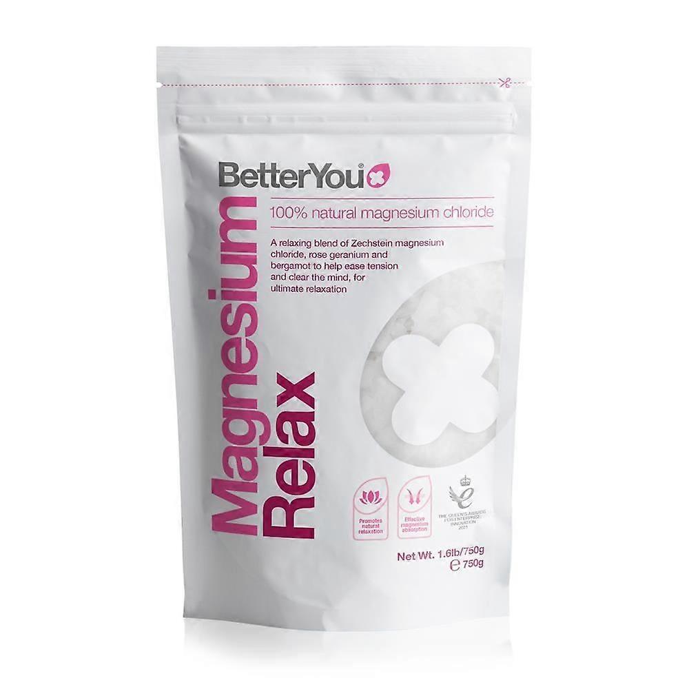 BetterYou Magnesium Flakes Relax 750g - 4 Pack