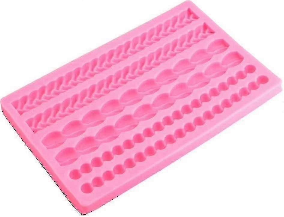 Silikonová perlová fondánová forma pro DIY výrobu šperků, dekorace dortů a řemeslné projekty