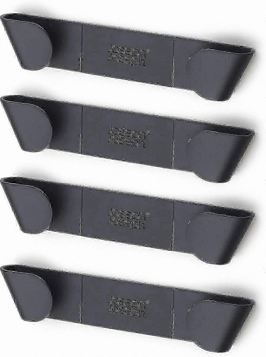 Grey Pot Lid Organizer - Efficient Storage for Jar Lids and Kitchen Accessories