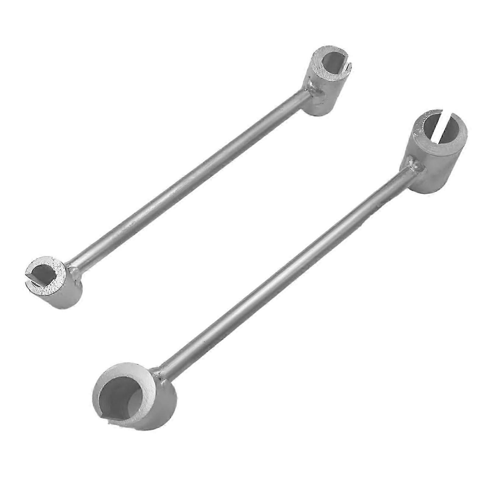 2Pcs Hinge Gap Adjusting Wrench Door Repair Adjustment Spanner Dual Headed Adjustable Hand Tool 1425mm