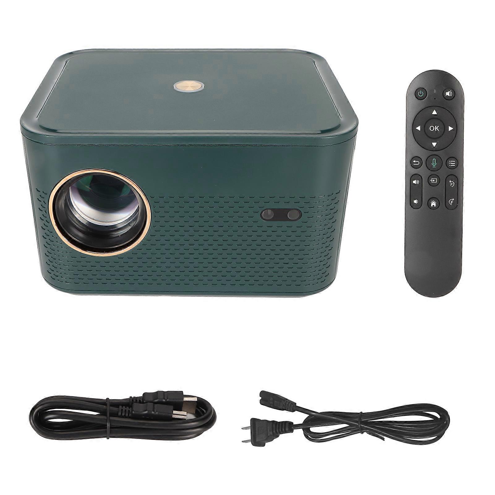 Mini Projector 1080P Android 9.0 1G 32G Home Theater Electronic Focus US Plug