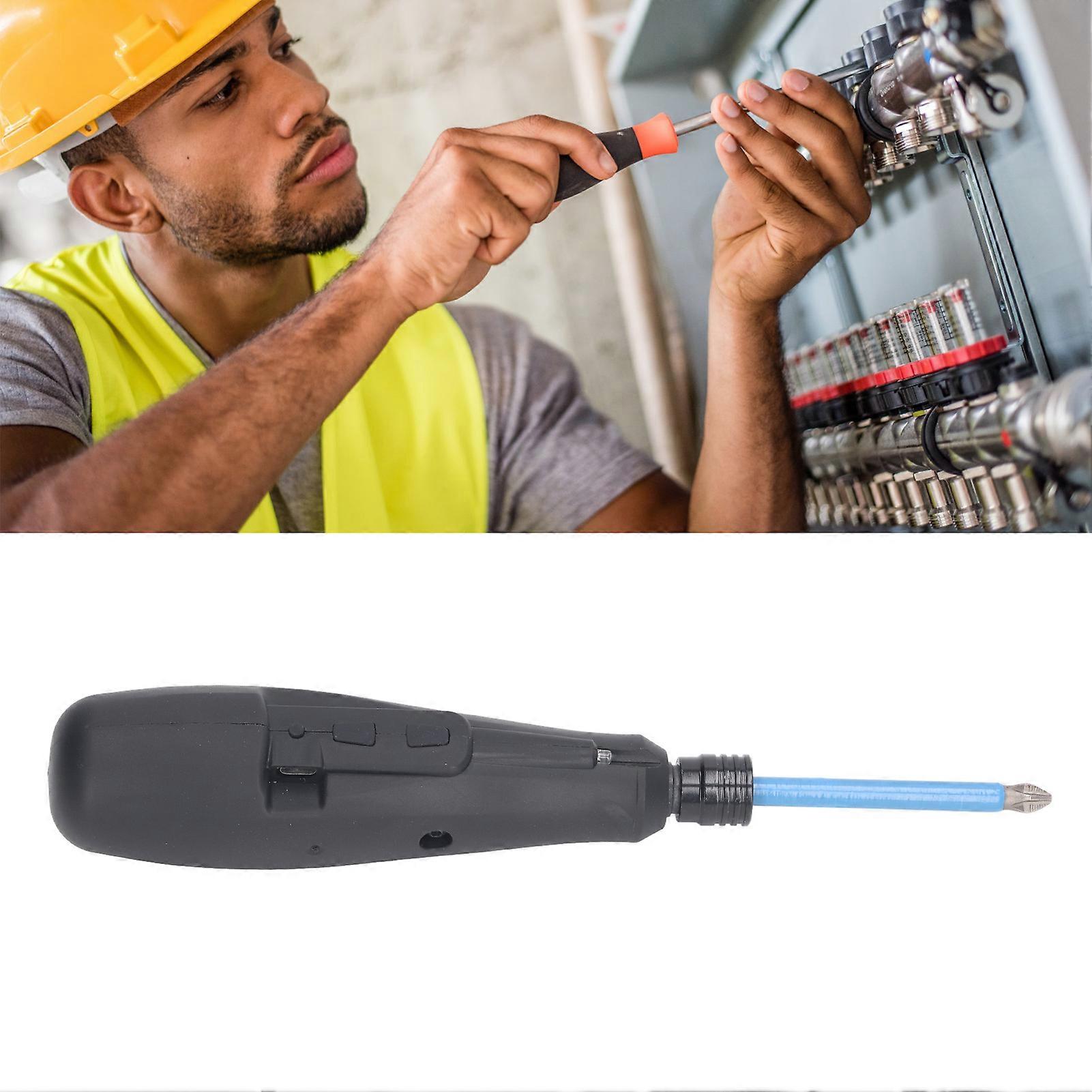 Electric Cordless Screwdriver Kit 3.6V 800mAh USB Rechargeable