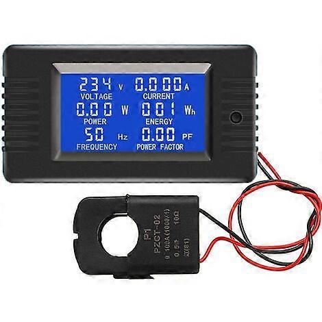 PZEM-022 Open and Close CT 100A AC Power Control Meter Digital Display Voltmeter