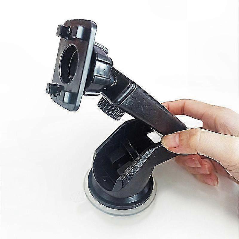 Rotating Suction Cup Dashboard Mount for CarPlay-Compatible Radios & GPS Devices