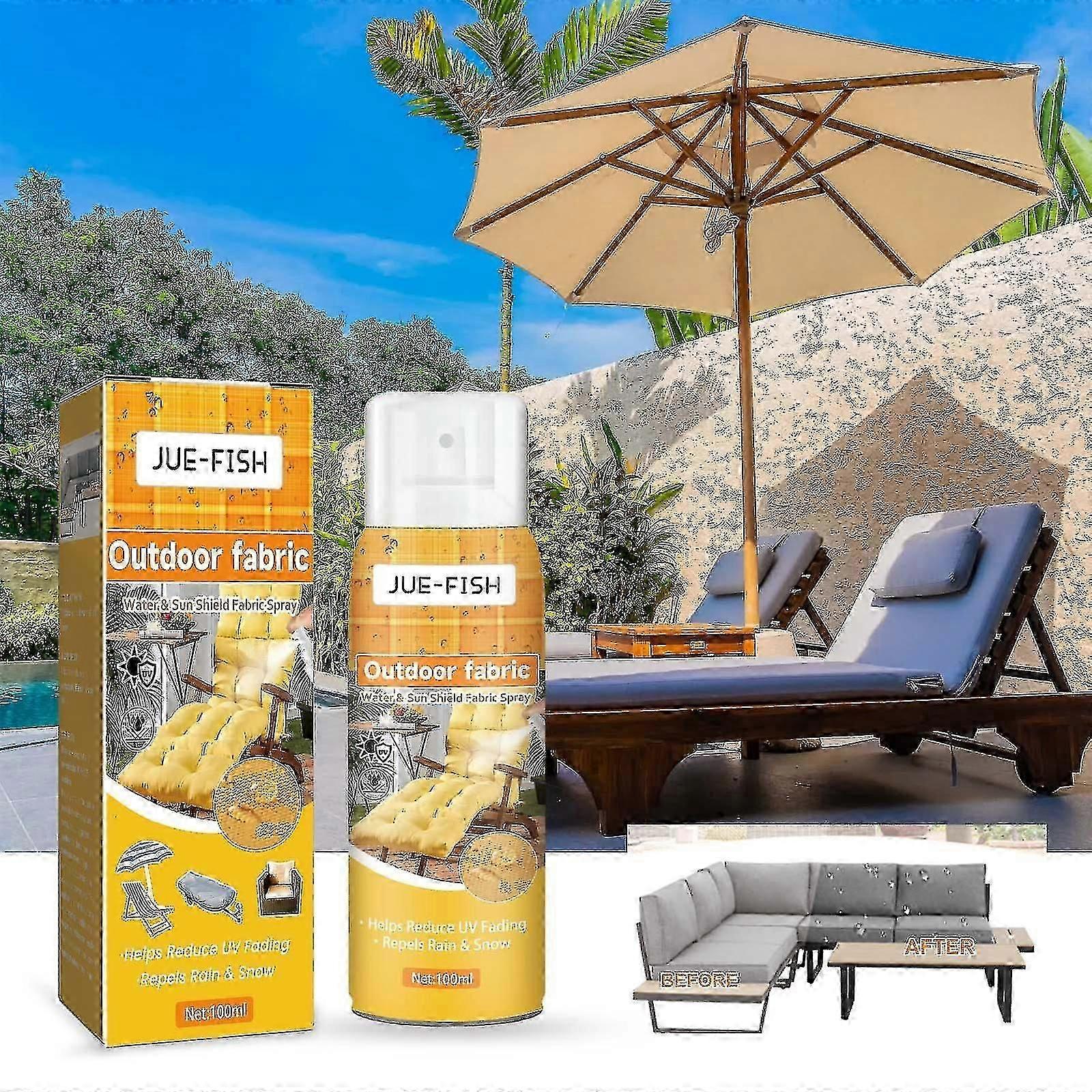 3PSC Outdoor And Sunscreen Fabric Spray Can Be Used for Outdoor And Courtyard Fabrics To Discoloration 100Ml*3