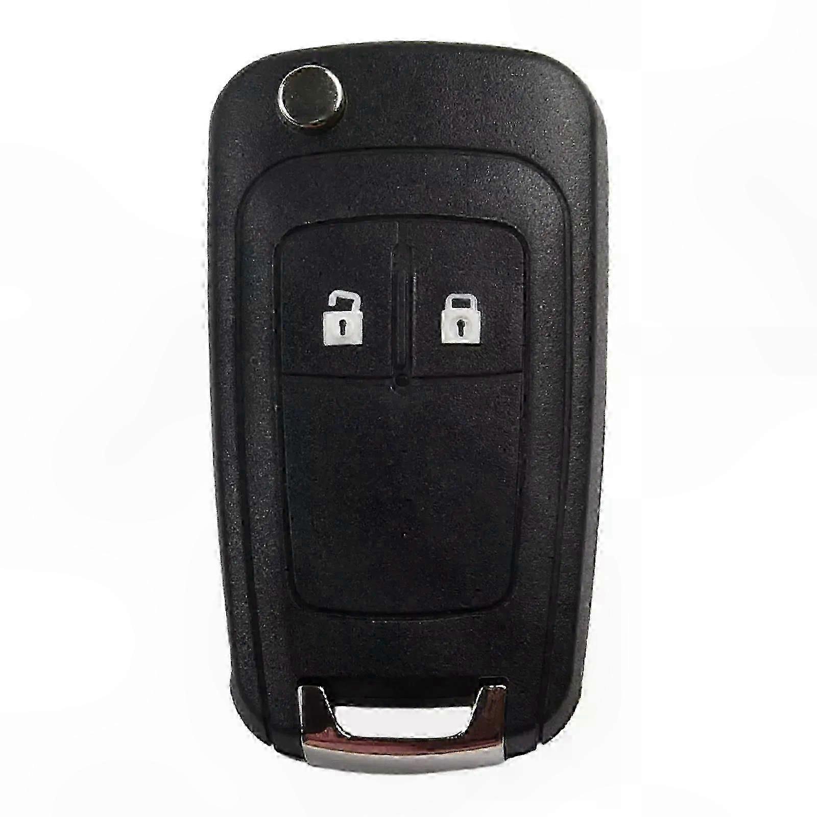 2-Button Foldable Key Case Replacement for Adam Astra J Cascade Mokka Insignia Models